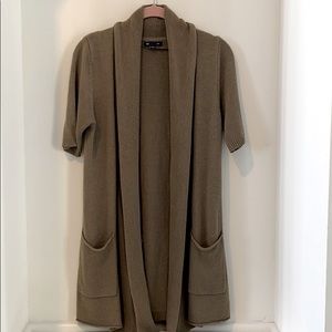 Gap Short Sleeve Open Cardigan